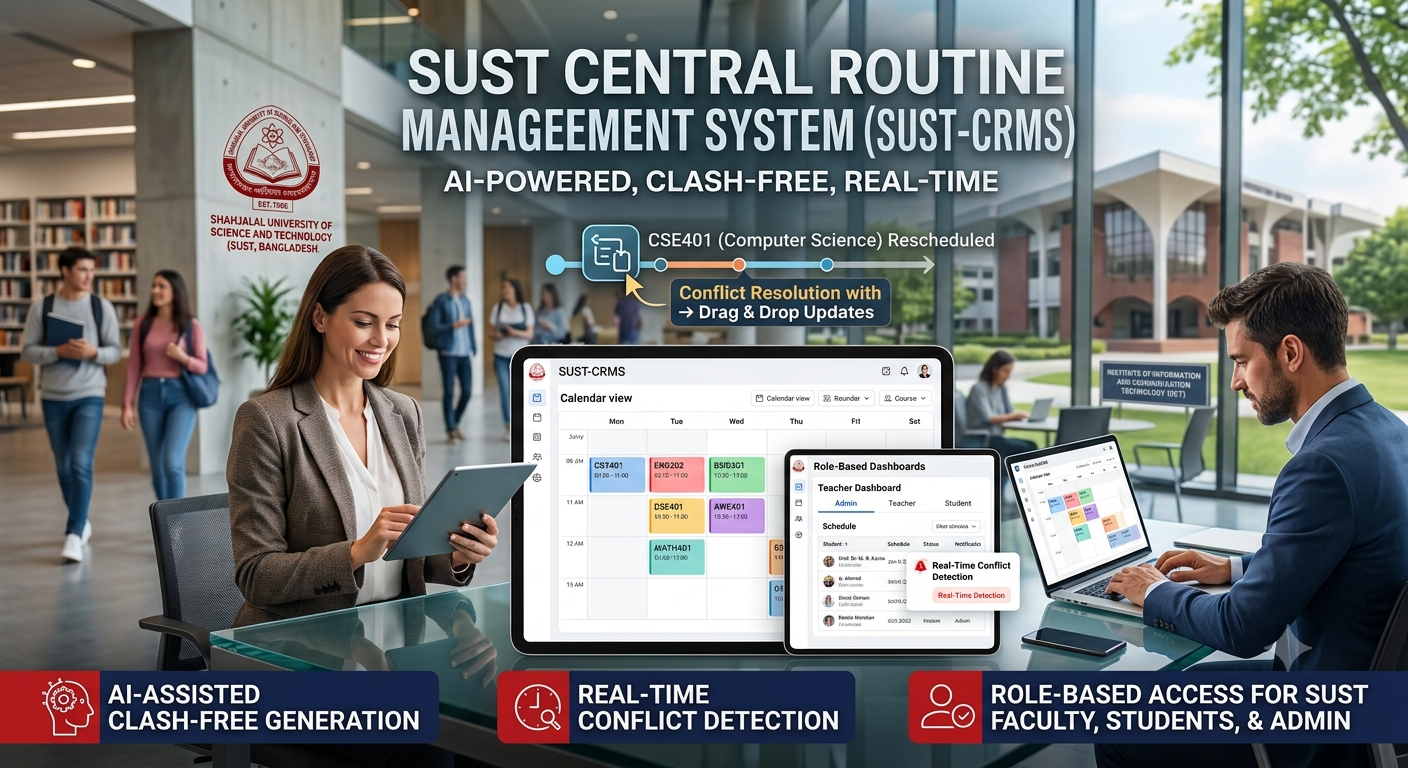 SUST Central Routine Management System (SUST-CRMS)